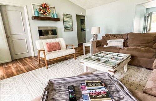 Cheboygan House | Lake Huron home - Bridge Views - private beach