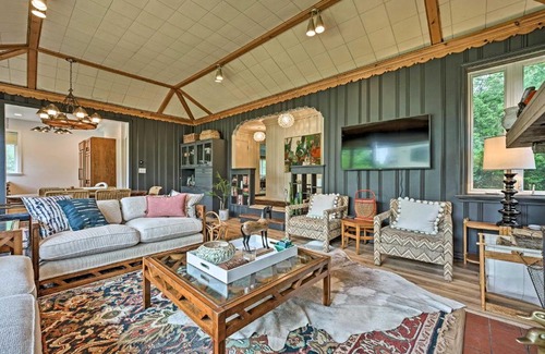 Michiana House | Lake Michigan Hideaway Pool, Steps to Beach!