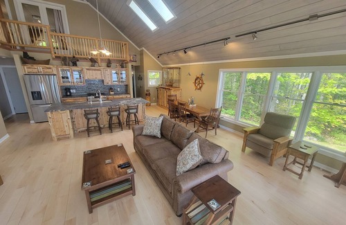 Au Train House | Lake Superior Vacation Home near Pictured Rocks view of AuTrain and Grand Island