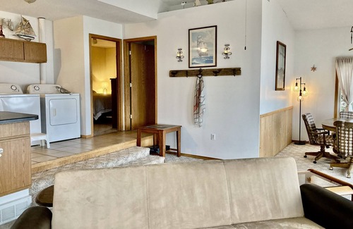 Munising Apartment | Lake Superior View ~ Convenient ~ In town