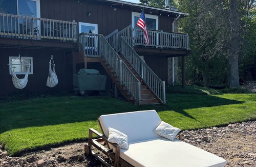 Au Train Cabin | Lake Superior Waterfront Home with Wood Stove Sauna!
