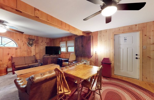 Moultonborough Apartment | Lake-view condo near golf with a grill & cable - dog-friendly