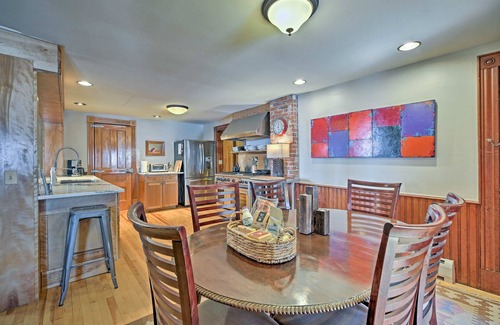 Charlotte Apartment | Lake views, casual elegance, chef's kitchen, at state park.