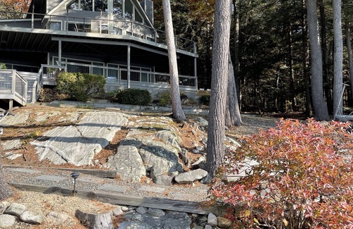 Moultonborough House | Lake Winnipesaukee waterfront home in quiet private location. Views!