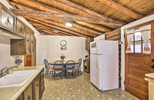 Rice Lake Cabin | Lakefront 1930’s Log Cabin w/Dock & Fire Pit!