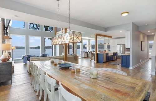 Gravois Mills House | Lakefront 5BR 6.5BA Home & Cabin amazing views