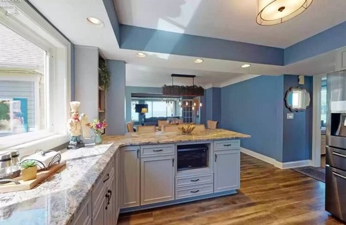 Huron House | Lakefront 6 bedroom Upscale farmhouse.