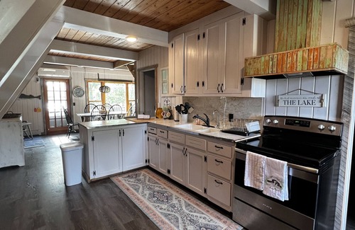 Battle Lake Cabin | Lakefront - A Frame - spacious - new remodel - clean - quiet - refreshing
