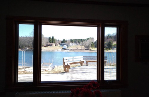 Cadillac Cottage | Lakefront Cadillac Cottage on Private Lake - 2BA, Sleep 6-8