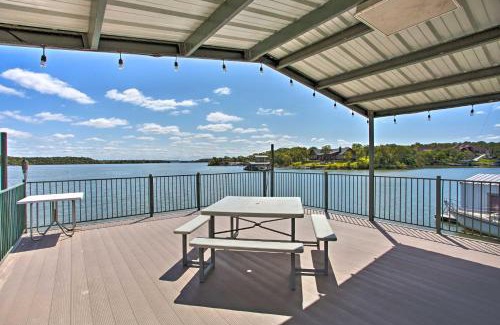 Chico House | Lakefront Chico Haven with Multi-Level Private Dock!