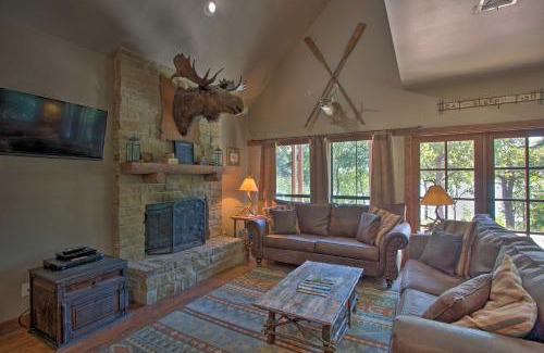 Chico House | Lakefront Chico Haven with Multi-Level Private Dock!