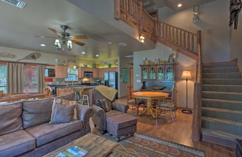 Chico House | Lakefront Chico Haven with Multi-Level Private Dock!