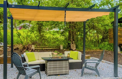 Plymouth House | Lakefront Cottage in Connecticut - Hot Tub, Fire Pit, Game Room - Fall Escape