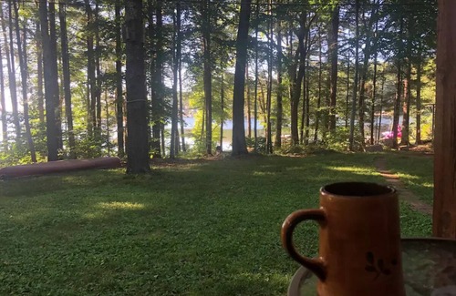 Voluntown Cottage | Lakefront Cottage in the Woods w/Sauna Access. Pet-friendly. Abuts State Forest