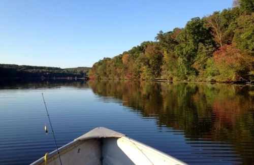 Bethlehem Village Cottage | Lakefront Cottage On Quiet Lake, Private Dock, Private Beach Area, Boat Use