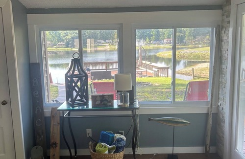 Gladwin Cabin | Lakefront cozy 2-bedroom cabin in welcoming Gladwin with WiFi, AC