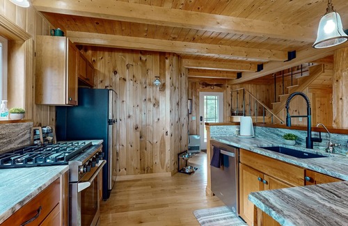 Northeast Somerset House | Lakefront, dog-friendly home with firepit & Moosehead/Mt. Kineo views