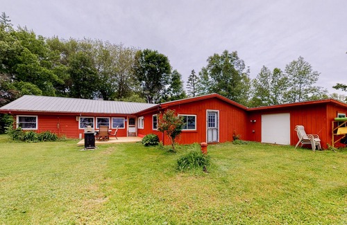 Swanton House | Lakefront, Dog-Friendly Home with High-Speed WiFi, Lake View, Kayak, & Firepit