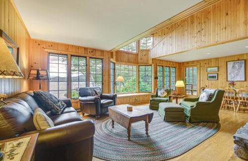 Stoneham House | Lakefront Escape with Deck and Kayaks in Lovell!