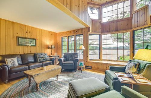 Stoneham House | Lakefront Escape with Deck and Kayaks in Lovell!