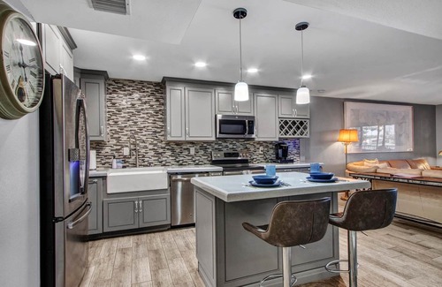 Desert Shores Condo | Lakefront Family, 3 Bedroom, 2 Bath, Private Patio, Heated Pool, Jacuzzi