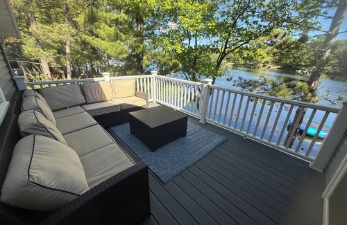 Wautoma House | Lakefront, Family Friendly - Modern luxuries with up north atmosphere