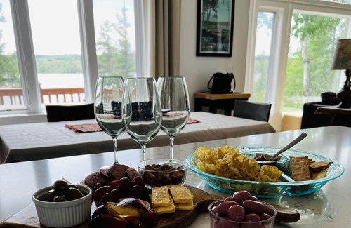 Bellaire House | Lakefront home Clam Lake. Private dock for guests. Close to Torch Lk