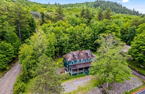 Adirondack House | Lakefront home on beautiful Schroon Lake with private beach & dock- dog-friendly