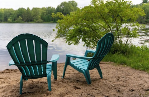 Wautoma Cabin | Lakefront Home on quiet sandy lake near peaceful Wautoma Kayaks, Canoe, beach