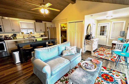 De Ruyter Cottage | Lakefront home with private dock, lake views, kayaks, grill, large covered deck