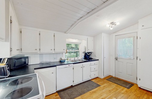 South Sanford House | Lakefront home with seasonal dock & deck - close to trails & ocean beaches