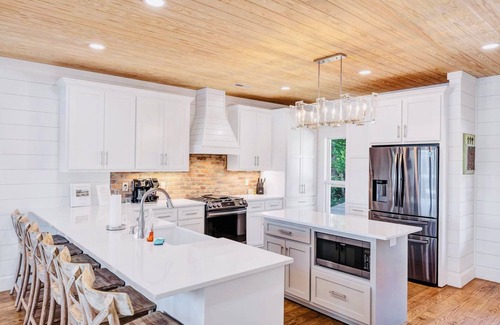 Bremen House | Lakefront Home with Waterfront Views from Every Room - 4.4 miles to The Barn