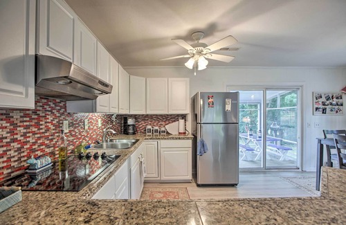 Penhook House | Lakefront Living with Dock, Fire Pit & Sunroom!