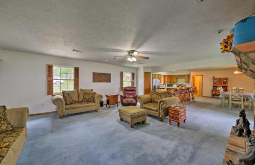 West Livingston House | Lakefront Livingston Home with Dock, 1 Mi to Launch!