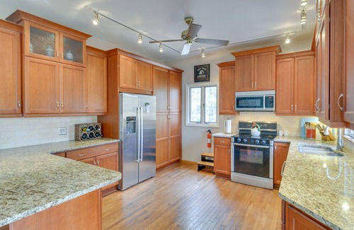 Blakeslee House | Lakefront Maryland Home - Deck, Grill & Pool Table