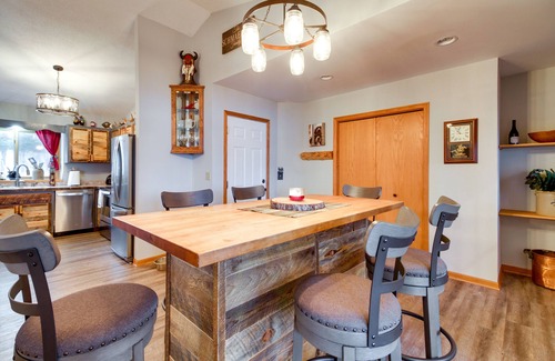 Park Rapids House | Lakefront Minnesota Home w/Deck, Dock & Fire Pit