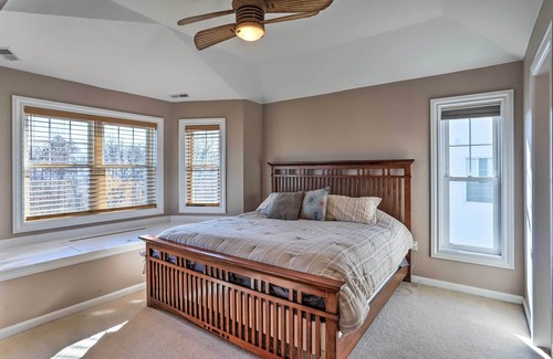 Marblehead House | Lakefront Ohio Home w/ Dock & Furnished Patio
