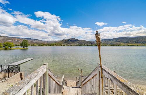 Oroville House | Lakefront Oroville Paradise Private Beach and Dock!