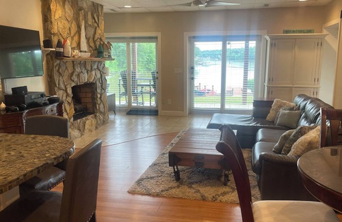 Dixie - Berryhill Apartment | Lakefront Private Basement Suite in Charlotte with Spectacular Sunset Waterfront