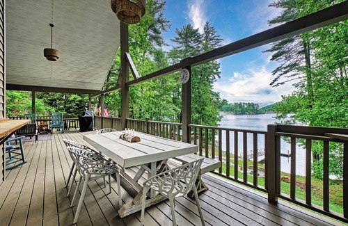 Cullowhee House | Lakefront property on Lake Glenville, NC close to all Western NC has to offer.