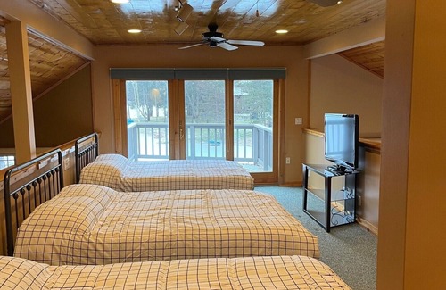 Nekoosa House | Lakefront property with private cove - 10 minutes from Sand Valley!
