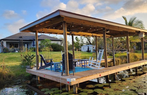 Lake Placid House | Lakefront Retreat w/Dock, Kayaks & Sunset Views – Peaceful Escape!