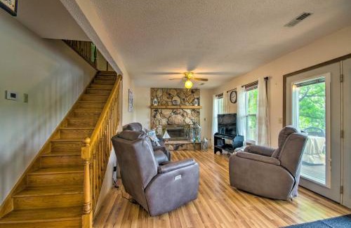 Rocky Mount House | Lakefront Rocky Mount Retreat with Swim Dock!