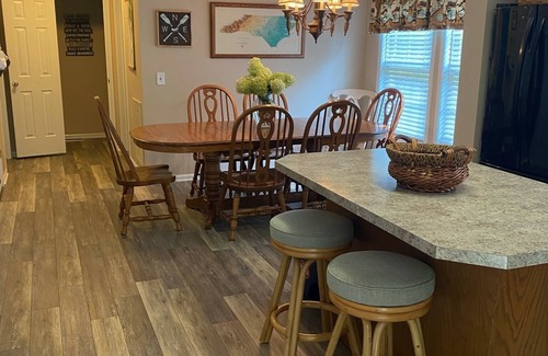Albemarle House | Lakefront Tillery Getaway- Pontoon Boat for Rent and Pet Friendly