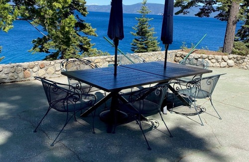 Meeks Bay Cabin | Lakefront with Private Pier and Buoy