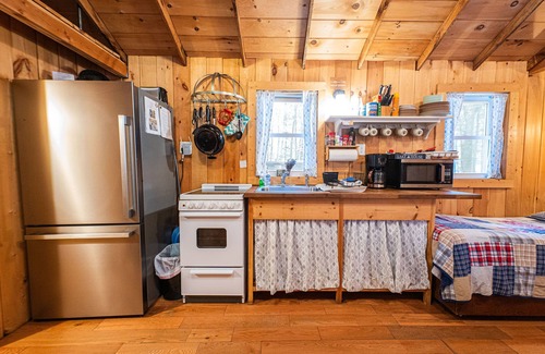 Voluntown Cabin | Lakeside Cabin on Beach Pond with Sauna and Beach Access