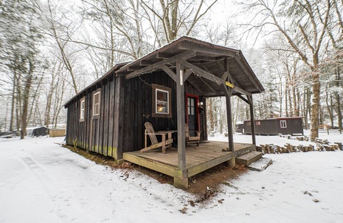 Voluntown Cabin | Lakeside Cabin on Beach Pond with Sauna and Beach Access