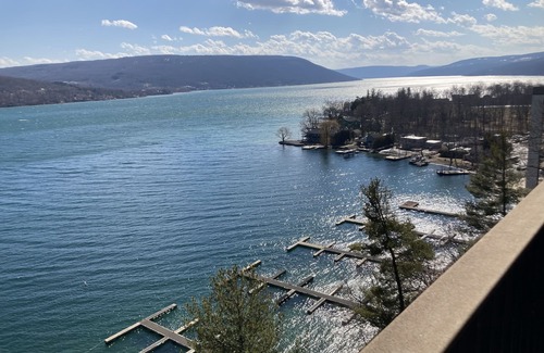 Naples Condo | Lakeside Condo with plenty of amenities near Bristol Mountain. Permit -2024-0018