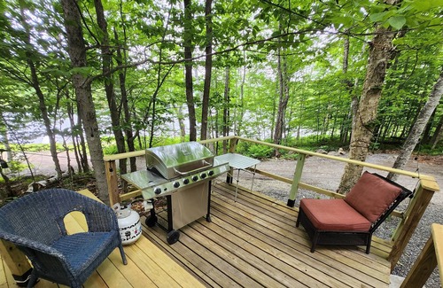Sebec RV Rental | Lakeside Glamping for up to 4