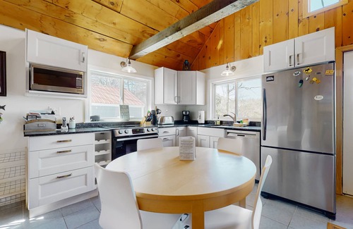 East Wakefield House | Lakeside home with water views, firepit, deck, & W/D - dog-friendly